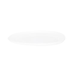 Plate oval 33cm white