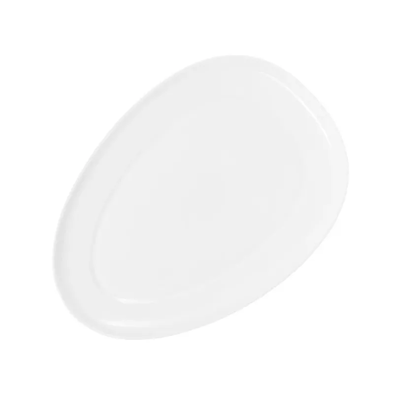 Šķīvis ovāls 33cm balts