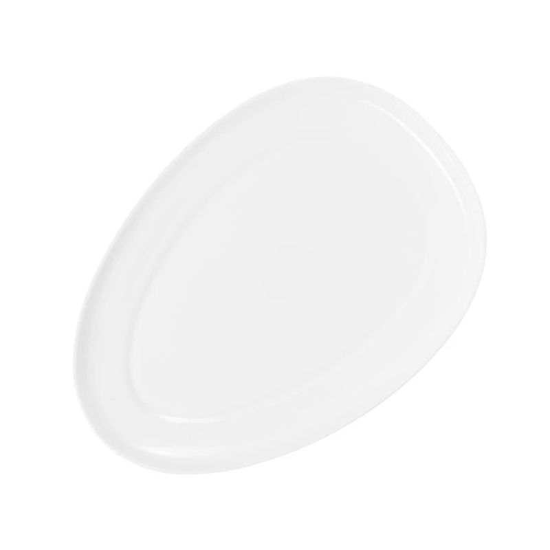 Šķīvis ovāls 33cm balts