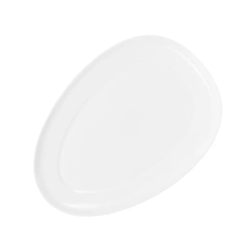 Šķīvis ovāls 33cm balts