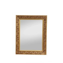 Spogulis dea 90x70x3.3 cm zelts