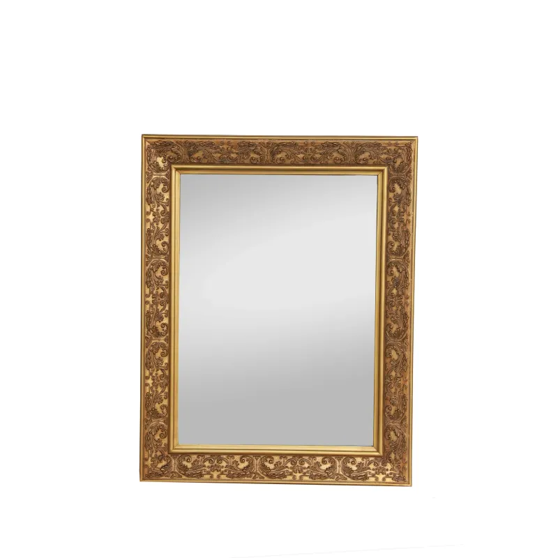 Spogulis Domoletti LM1515, stiprināms, 70 cm x 90 cm, zelta