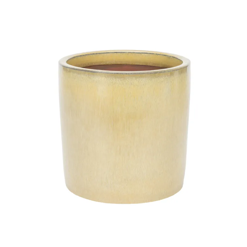 Puķu pods Domoletti GG.6694.018 CL.GI.442, keramika-māls, dzeltena