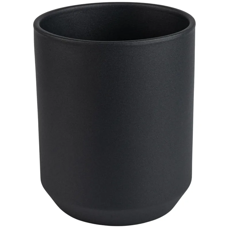 Puķu pods Domoletti Waza, keramika, melna