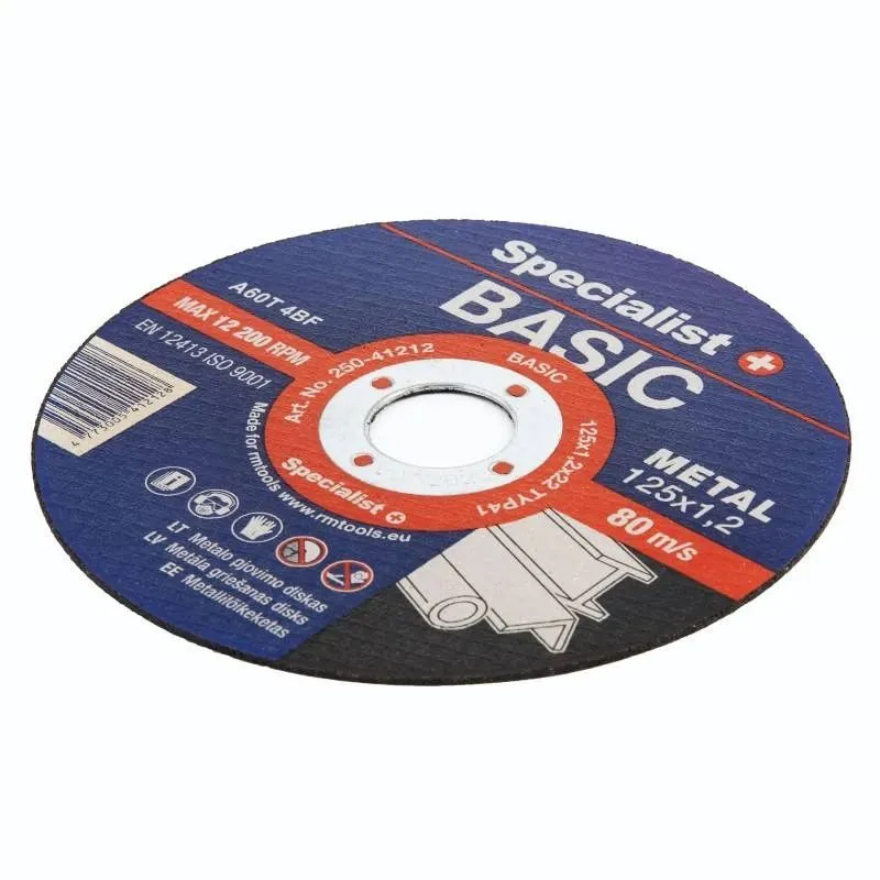 Griešanas disks Specialist+ Basic, 125 mm x 1.2 mm x 22 mm
