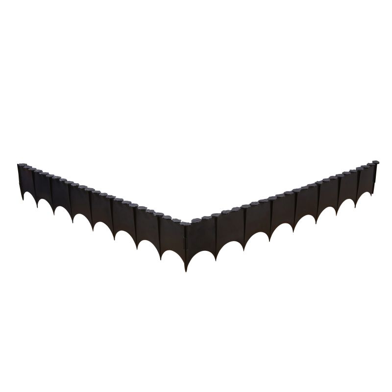 Apmale zāliena deco 78.5x12.5cm melna