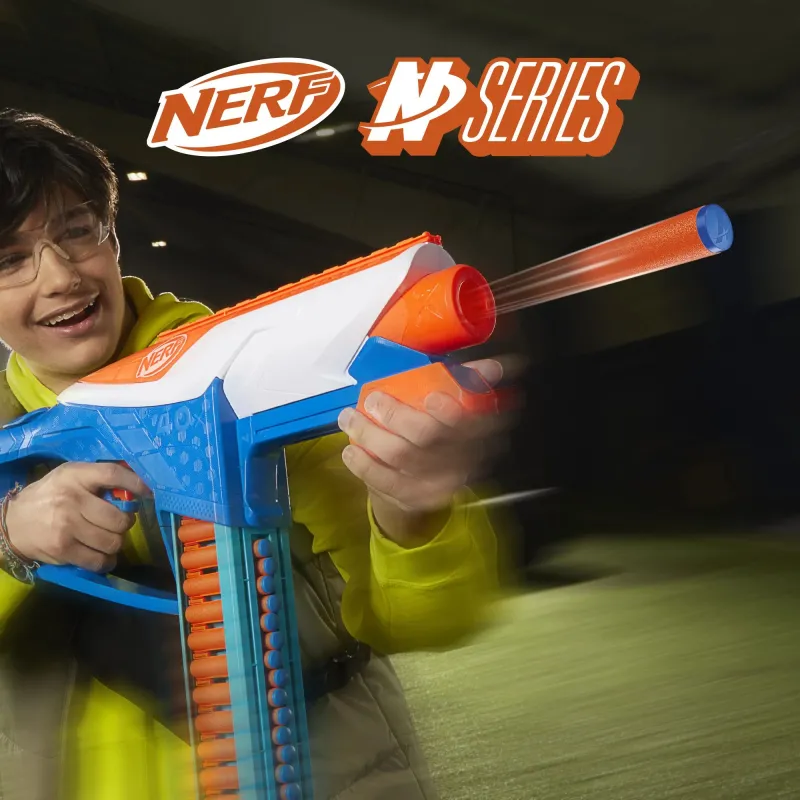 Rotaļu ierocis ar lodēm Hasbro Nerf F8631, 66.04 cm Daudzkrāsaina