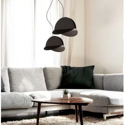 Lampa piekaramā aladin 6.3w 3k melna