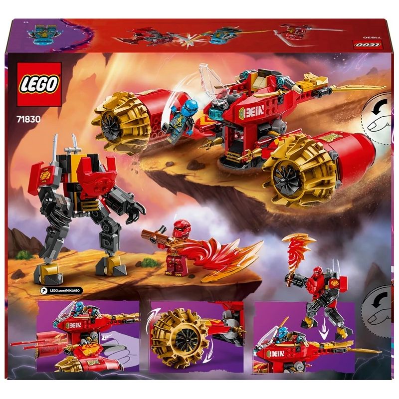 Toy constructor lego kai mech 71830