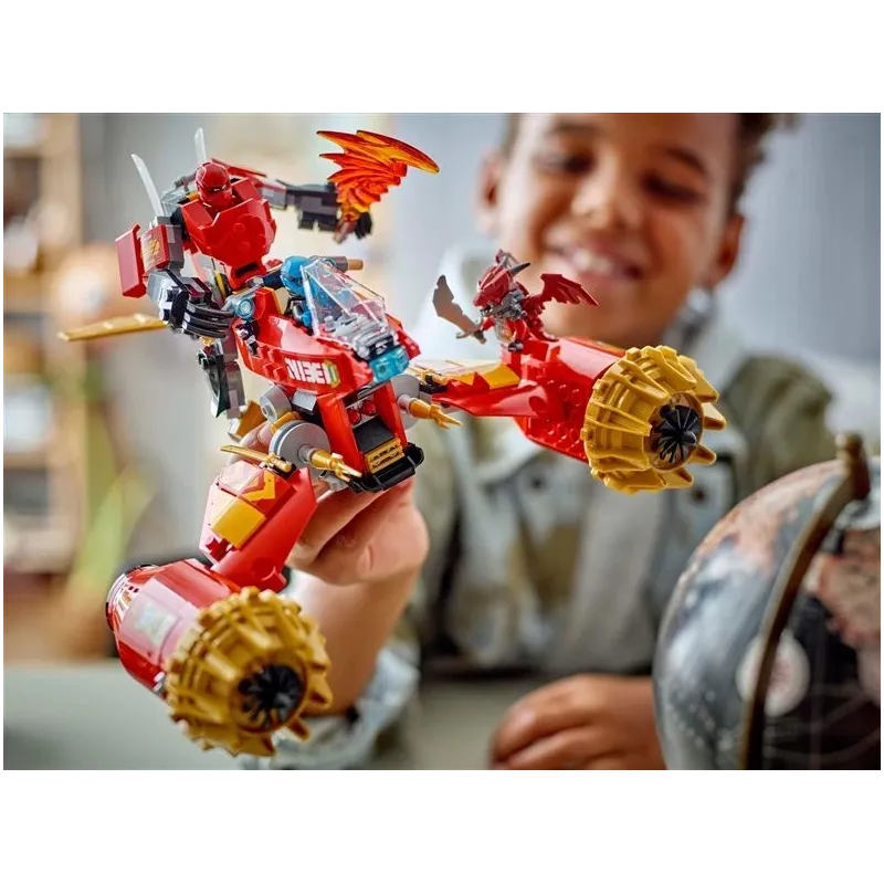 Konstruktors LEGO Ninjago Kai robots-Vētras braucējs 71830, 333 gab.