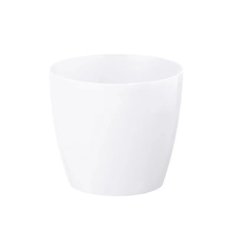 Puķu pods Lamela Magnolia 751-05, plastmasa, balta