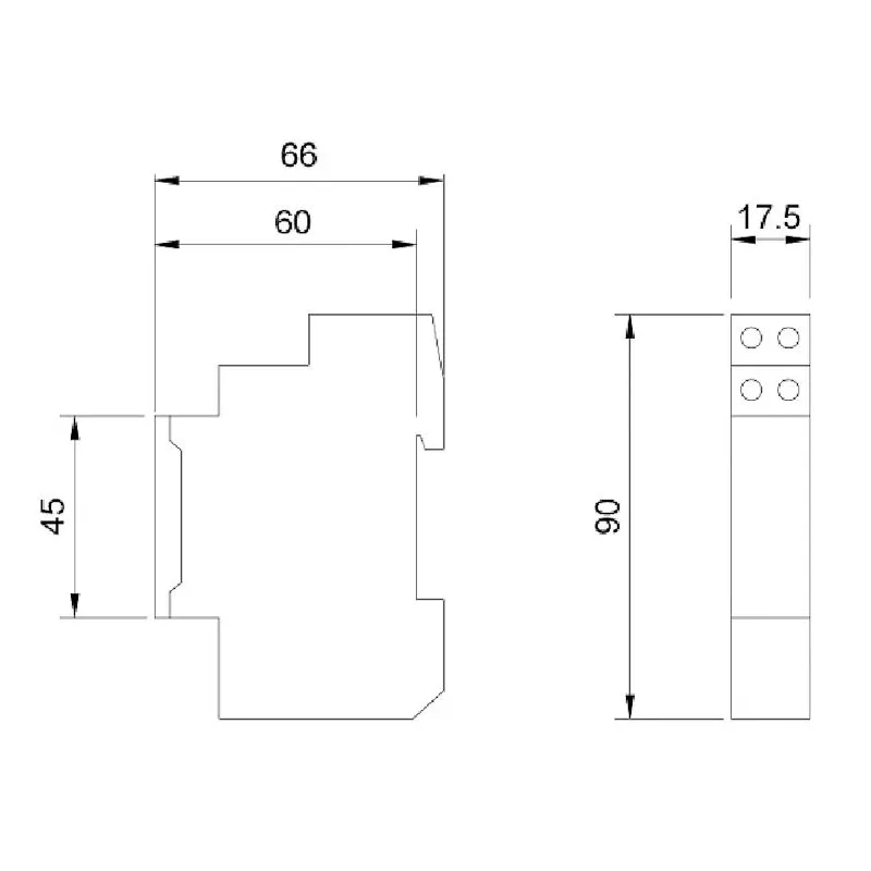 Laika slēdzis mehān mod apc-dr1 1p 16a