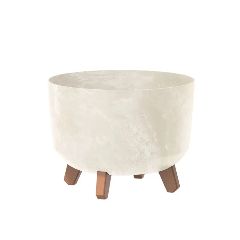 Puķu pods Prosperplast Gracia DGRL300E-CY700, plastmasa, bēša