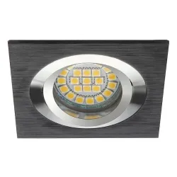 Lampa padziļinājums Kanlux Seidy, G5.3, melna krās.