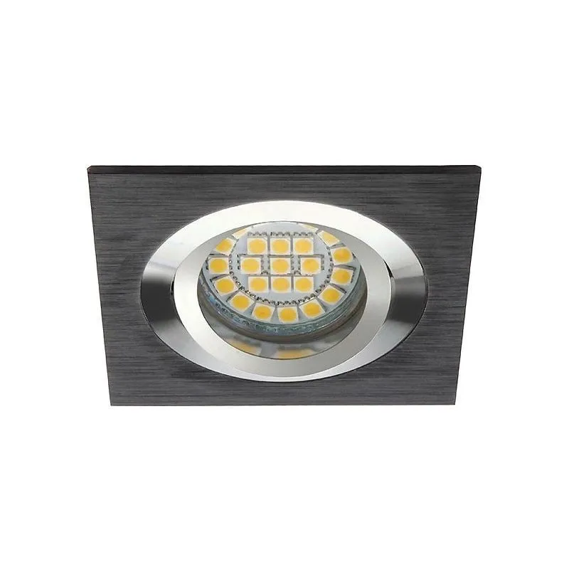 Lampa padziļinājums Kanlux Seidy, G5.3, melna krās.