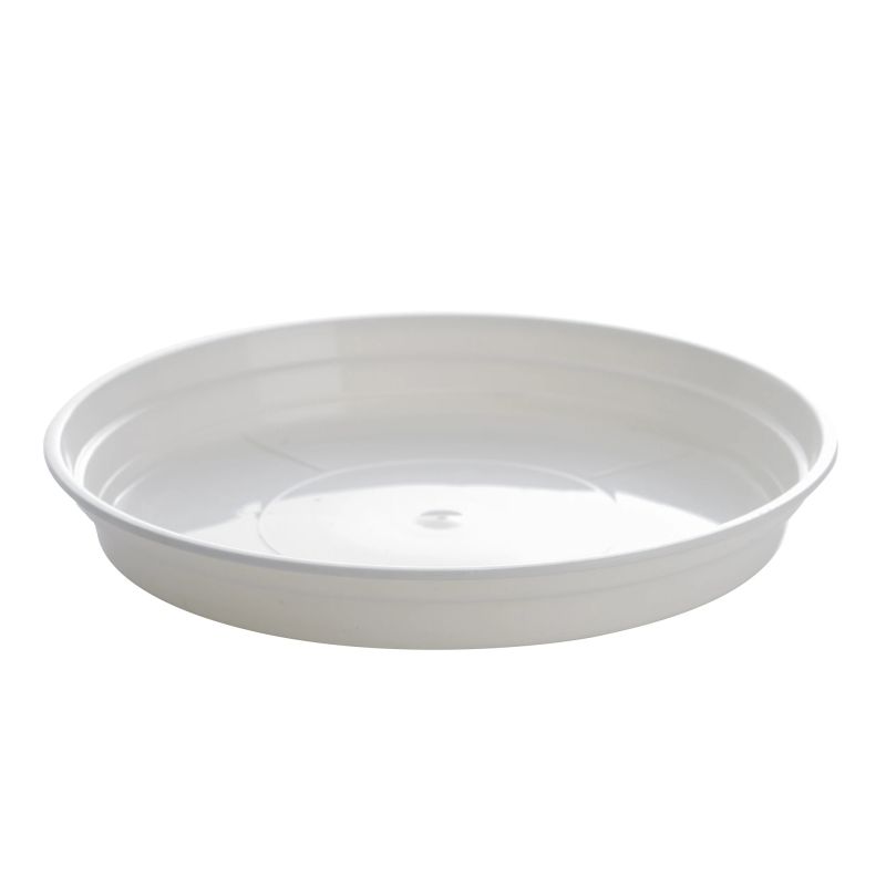 Paliktnis puķu podam upo18 18cm balts