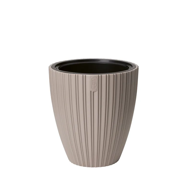 Puķu pods Form Plastic Mika 5090-051, plastmasa, brūna