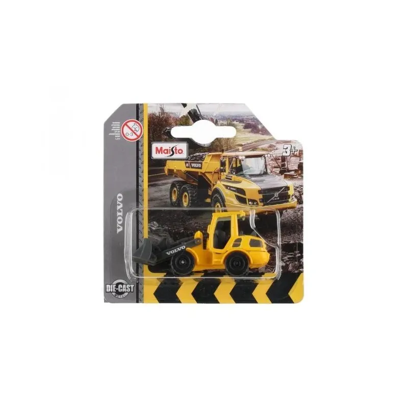 Rotaļu traktors Maisto 615537, dzeltena krās.