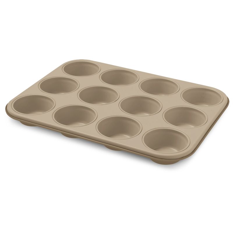 Forma cepšanas 12 keksu 27x35cm gold el.