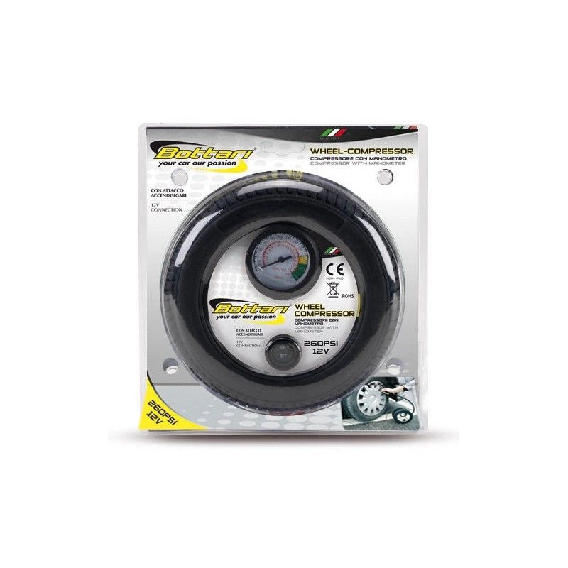 Kompresors 12v 260 psi wheel