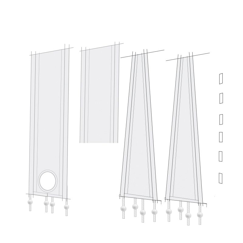 Logu blīvējums kondicionierim 220x30