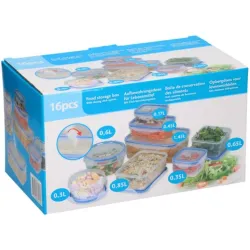 Uzglabāšanas kastes pārtikai komplekts