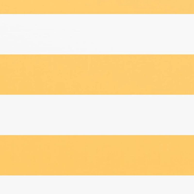 vidaXL balkona aizslietnis, 90x500 cm, balts un dzeltens audums