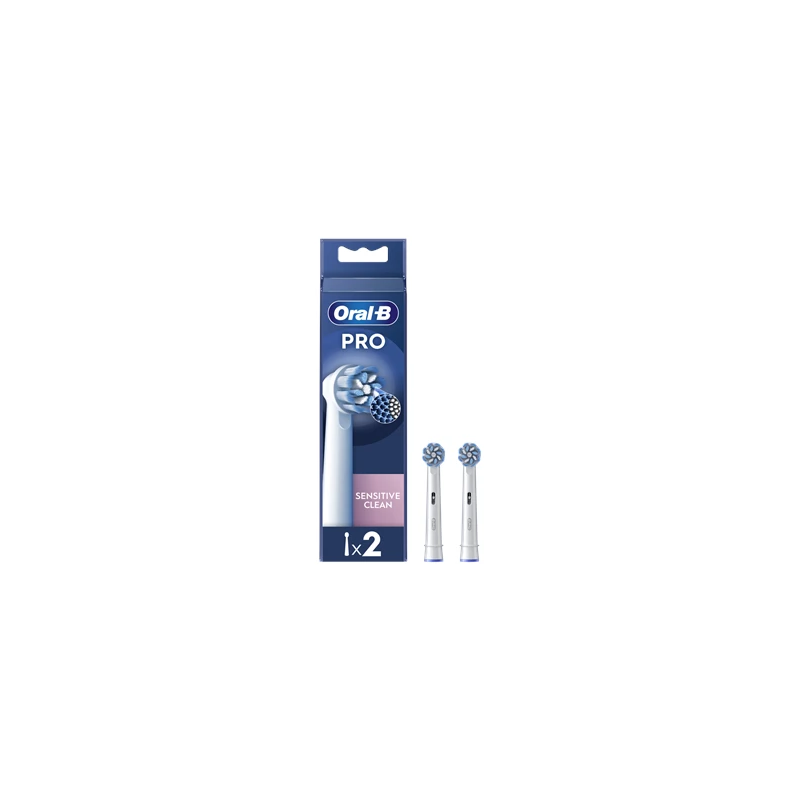 Oral-B EB60-2 Sensitive Clean Pro Zobu Birstes Uzgaļi, 2 Gab