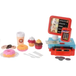 Rotaļlieta kases aparāts kompl. 21gab