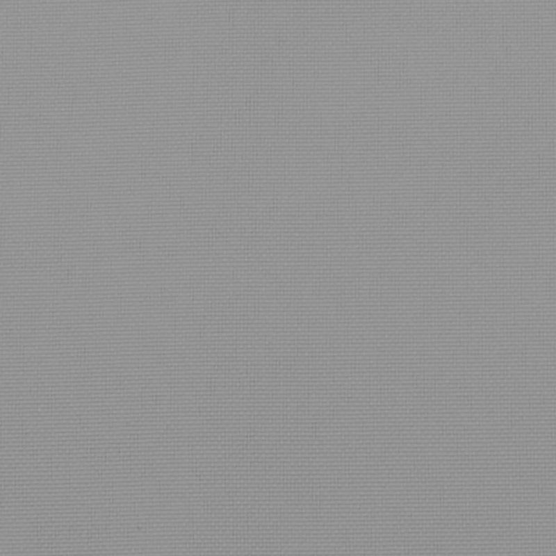 vidaXL dārza krēslu spilveni, 6 gab., pelēki, 100x50x7 cm, audums