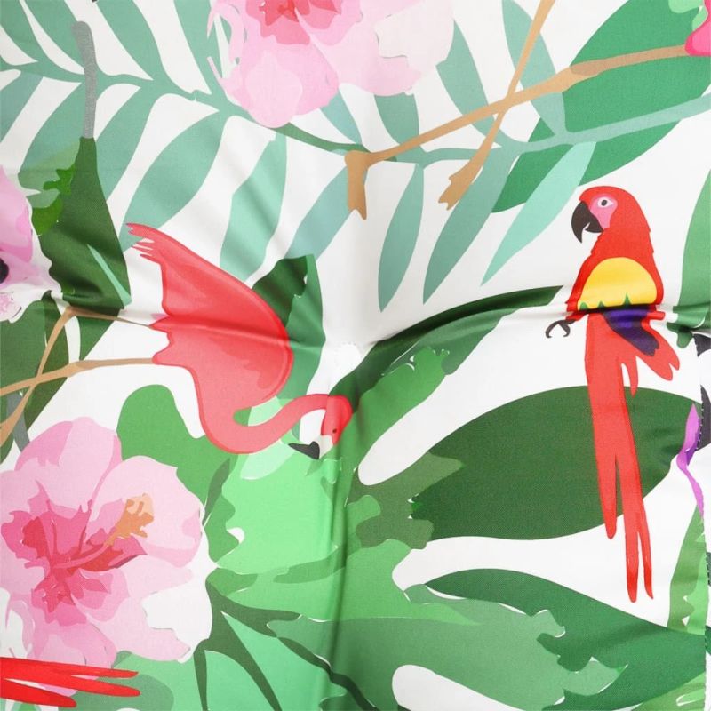 vidaXL palešu spilvens, 120x40x12 cm, audums, daudzkrāsains