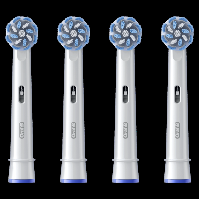 Oral-B EB60-4 Sensitive Clean Pro Zobu Birstes Uzgaļi, 4 Gab