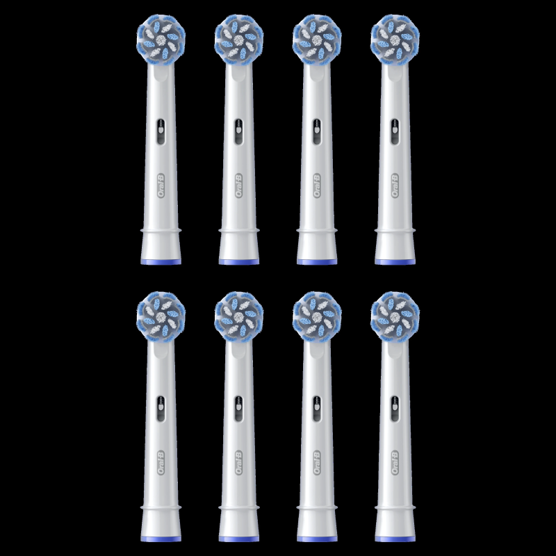 Oral-B EB60-8 Sensitive Clean Pro Zobu Birstes Uzgaļi, 8 Gab