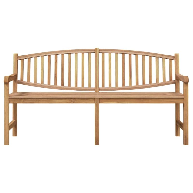 vidaXL dārza sols, 179,5x60x90 cm, masīvs tīkkoks