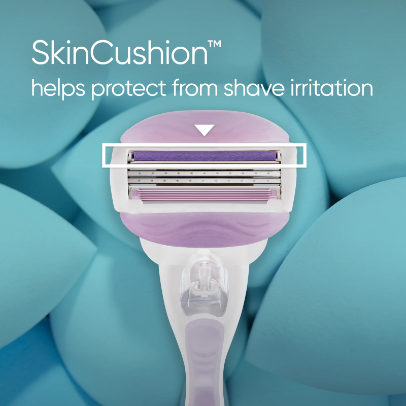 Gillette Venus ComfortGlide Breeze Razor Skuvekļa Maināmas Asmeņu Kasetnes, 10 gab