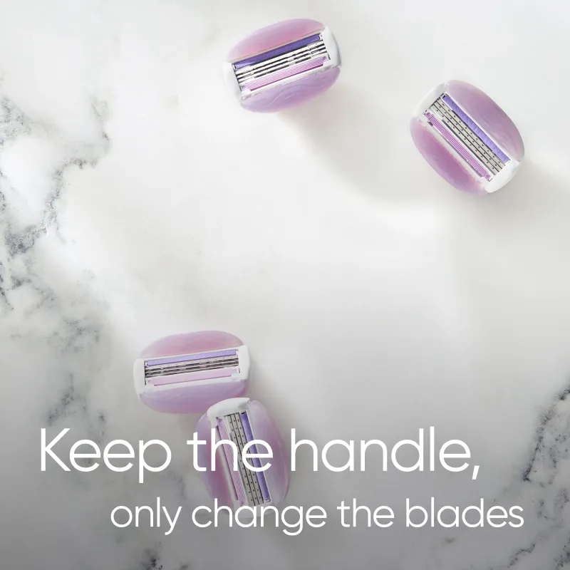 Gillette Venus ComfortGlide Breeze Razor Skuvekļa Maināmas Asmeņu Kasetnes, 10 gab