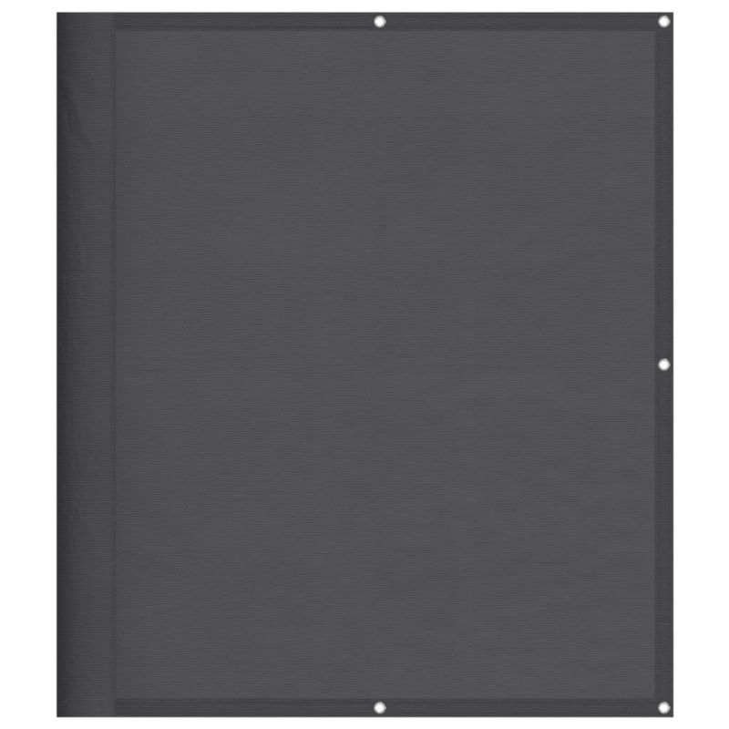 vidaXL balkona aizslietnis, antracītpelēks, 120x1000cm, 100%poliestera