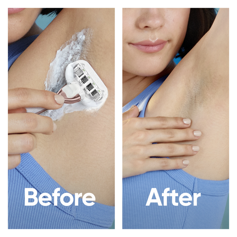 Gillette Venus Deluxe Smooth Sensitive Rosegold Skuveklis + 9 Skuvekļa Galviņas