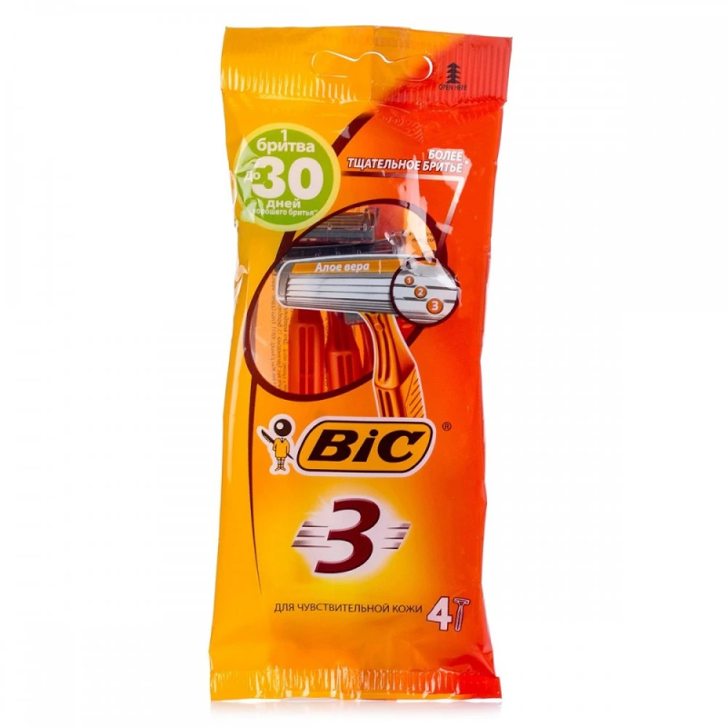 Skuveklis Bic 3 Senitive 4gb