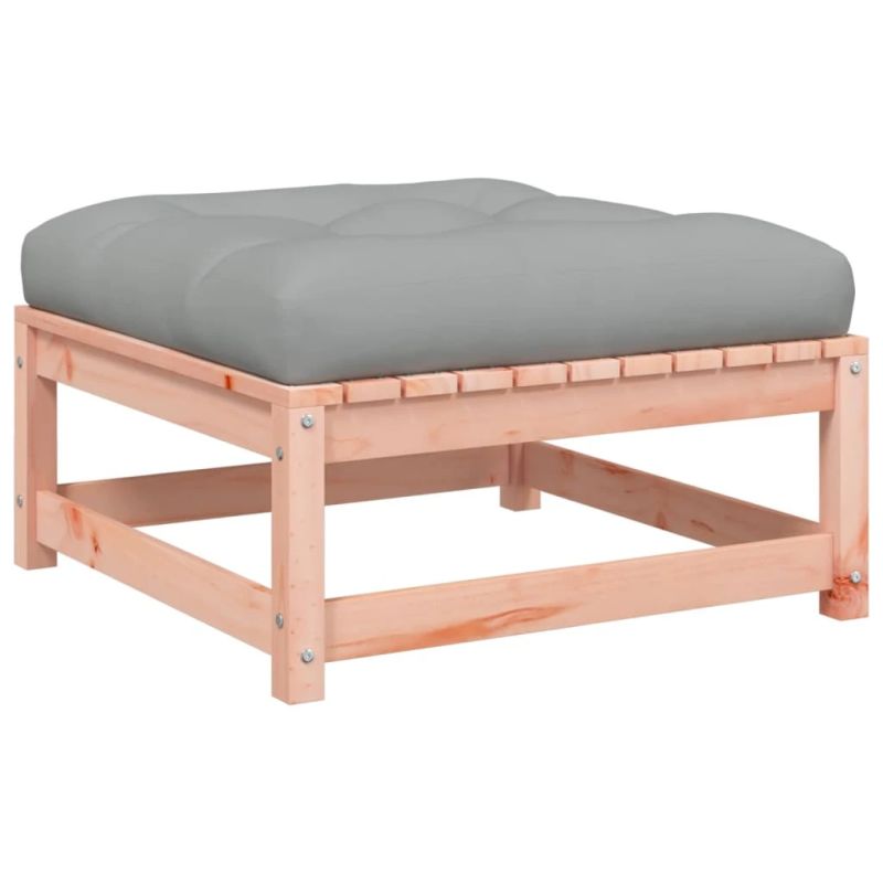 vidaXL 5-daļīgs dārza dīvānu komplekts, matrači, egles masīvkoks