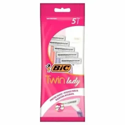 BIC Twin Lady Disposable Razors, 5 pcs