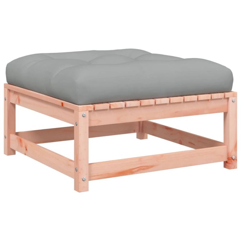 vidaXL 6-daļīgs dārza dīvānu komplekts, matrači, egles masīvkoks