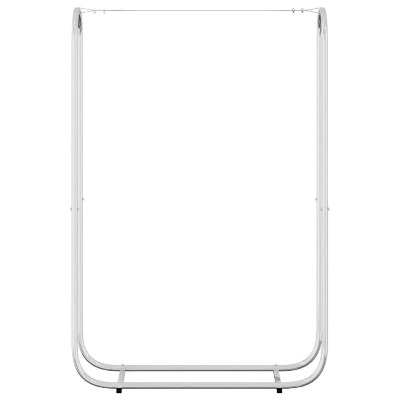 vidaXL malkas uzglabāšanas statīvs, 100x25x150 cm, cinkots tērauds