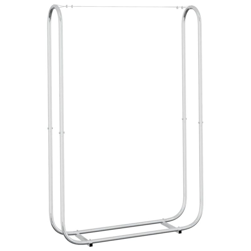 vidaXL malkas uzglabāšanas statīvs, 100x25x150 cm, cinkots tērauds