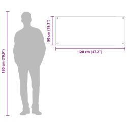 vidaXL Virtuves aizsargpanelis Caurspīdīgs 120 x 50 cm rūdīts stikls
