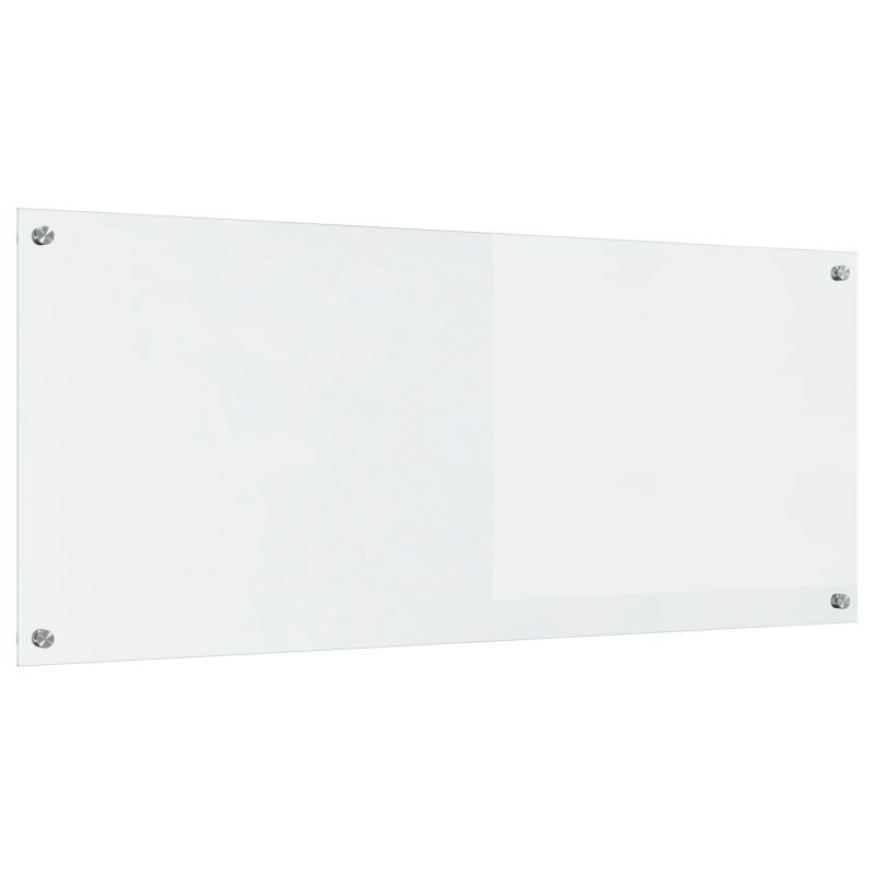 vidaXL Virtuves aizsargpanelis Caurspīdīgs 120 x 50 cm rūdīts stikls