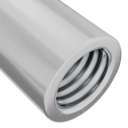 vidaXL Bloķējošais uzgrieznis 12 pcs Sudraba M6 x 15 mm Tērauds