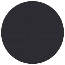 vidaXL Mēbeļu kāju paliktnes 12 pcs Melna DIA 30 x 2 mm EVA