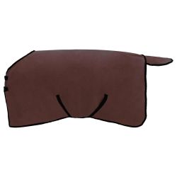 vidaXL Zirgu sega Pilnīgs tumši brūns Poliesters
