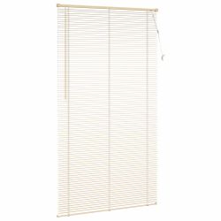 vidaXL Venēcijas žalūzija Gaiši brūna ar rakstu 213 x 110 cm PVC